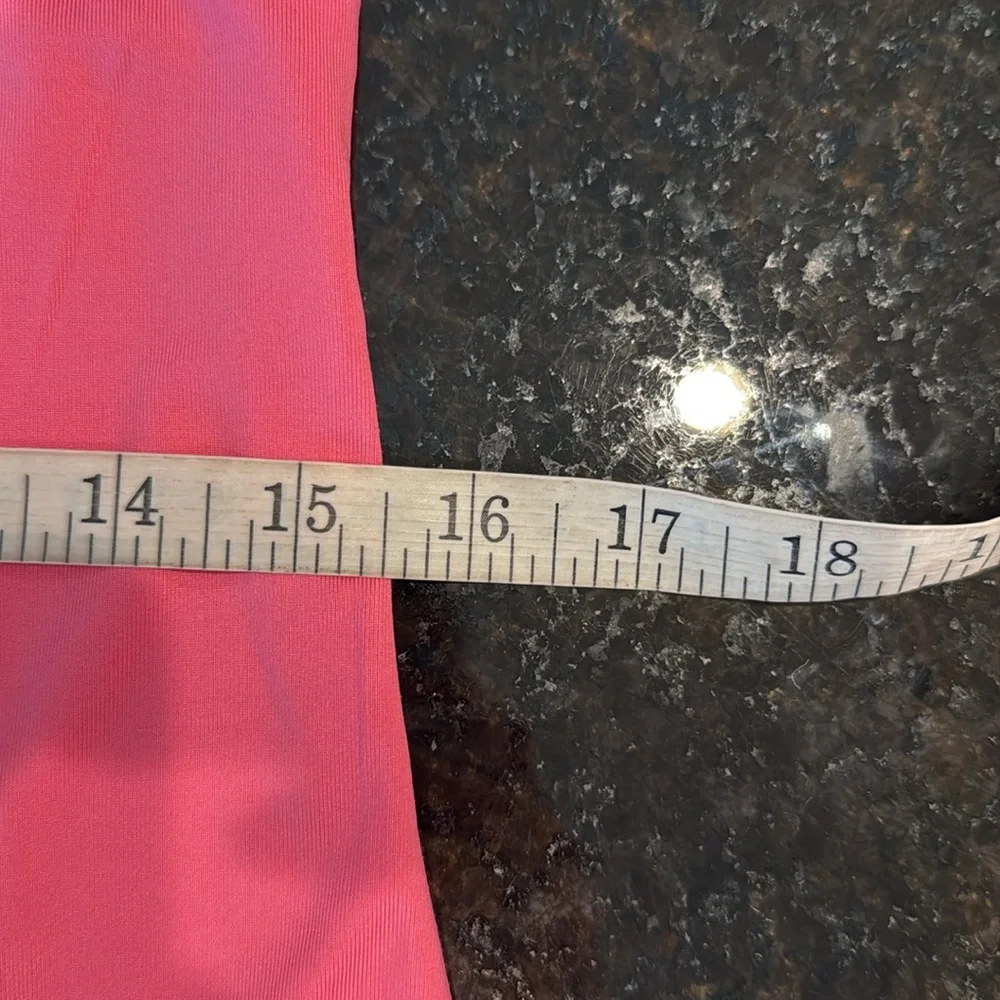 Boston Proper Crochet Surplice A-Line Dress & Slip Shocking Pink Size Small - Picture 10 of 15